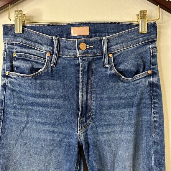 26 Mother Mid Rise Dazzler Ankle Jeans Healing Jar Wash Indie Minimalist Denim - Picture 3 of 8